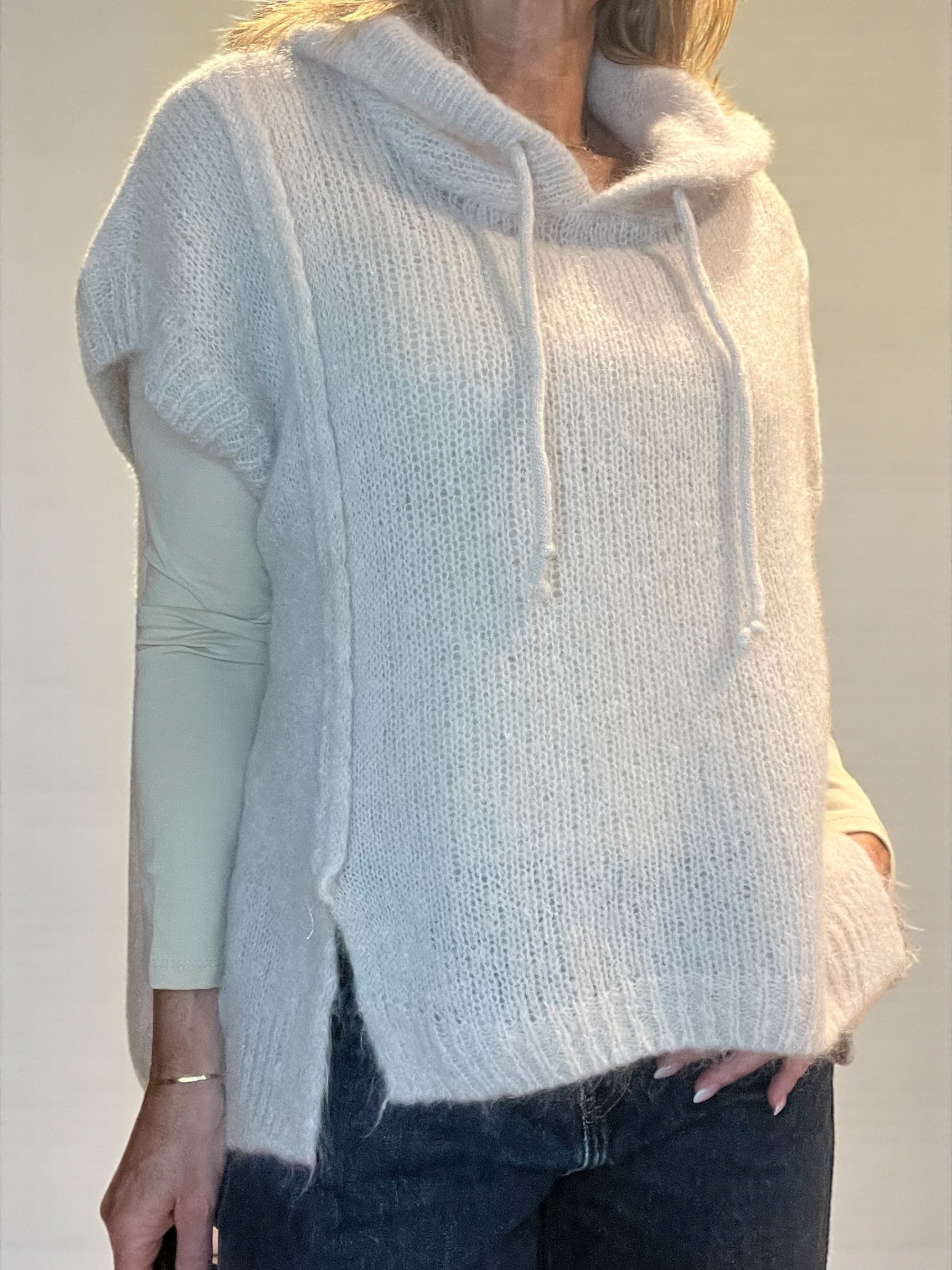 Pull Castor beige