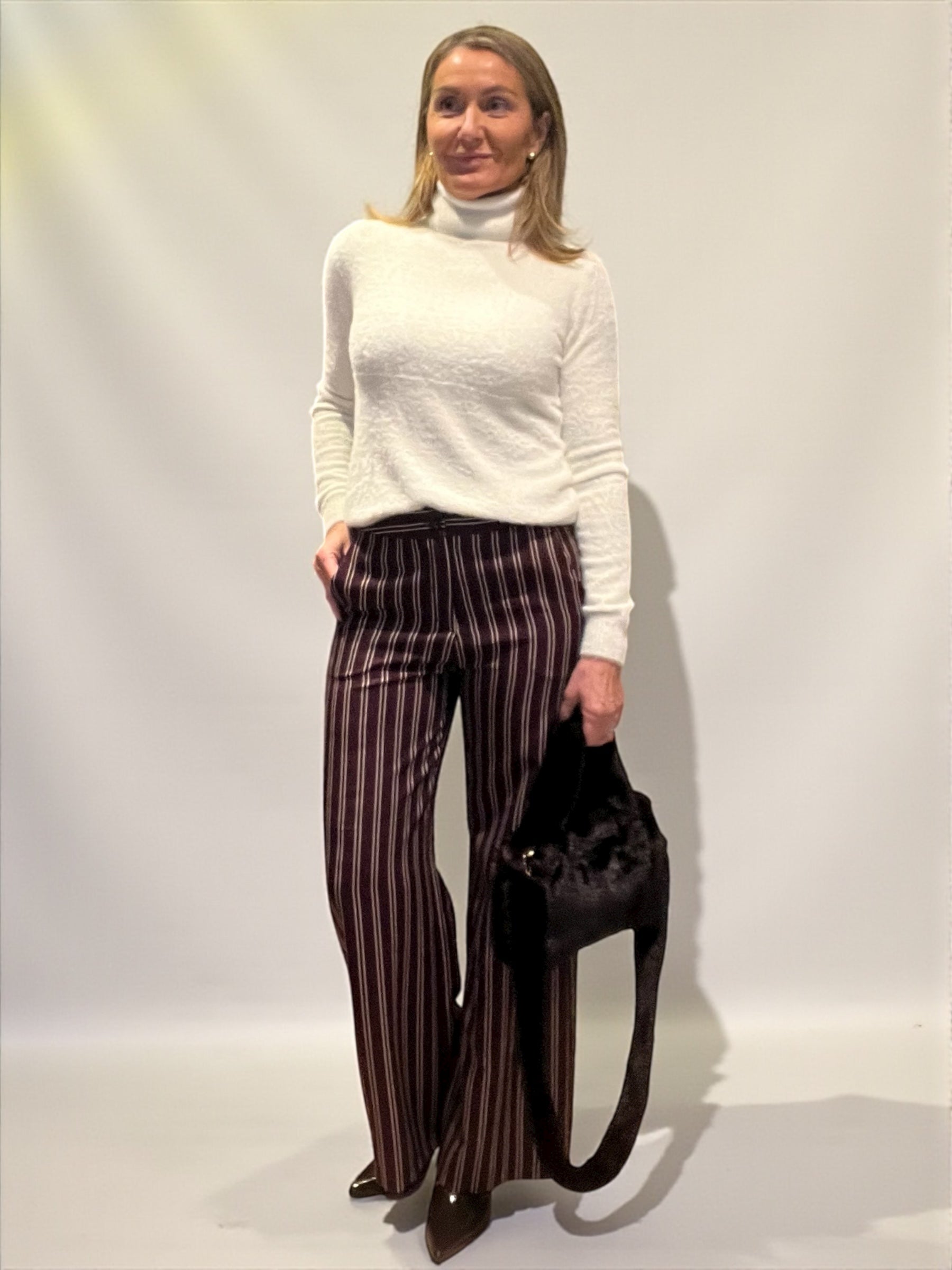 Pantalon Bitetto Burgundy