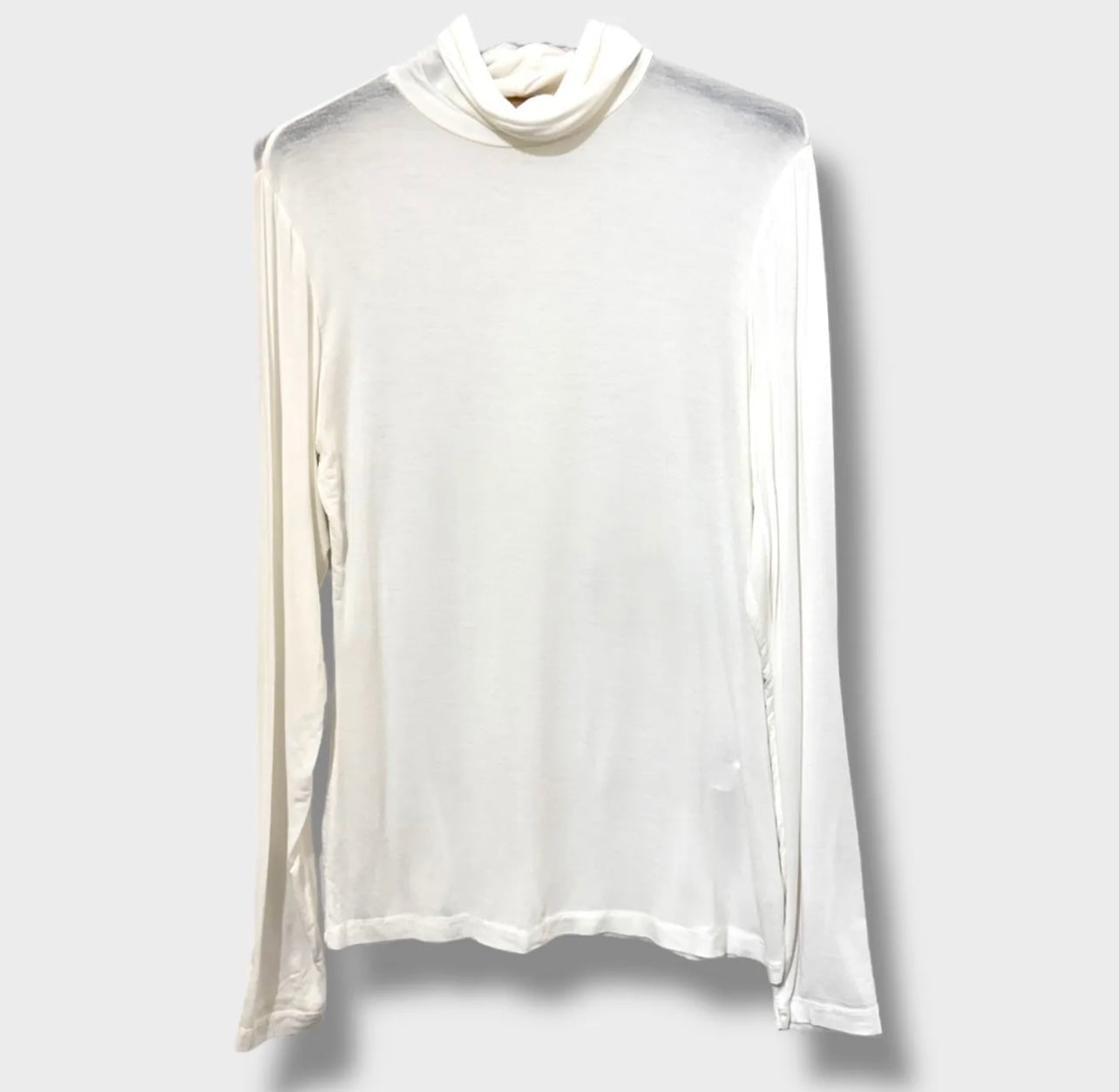 Top sous pull cachemire écru