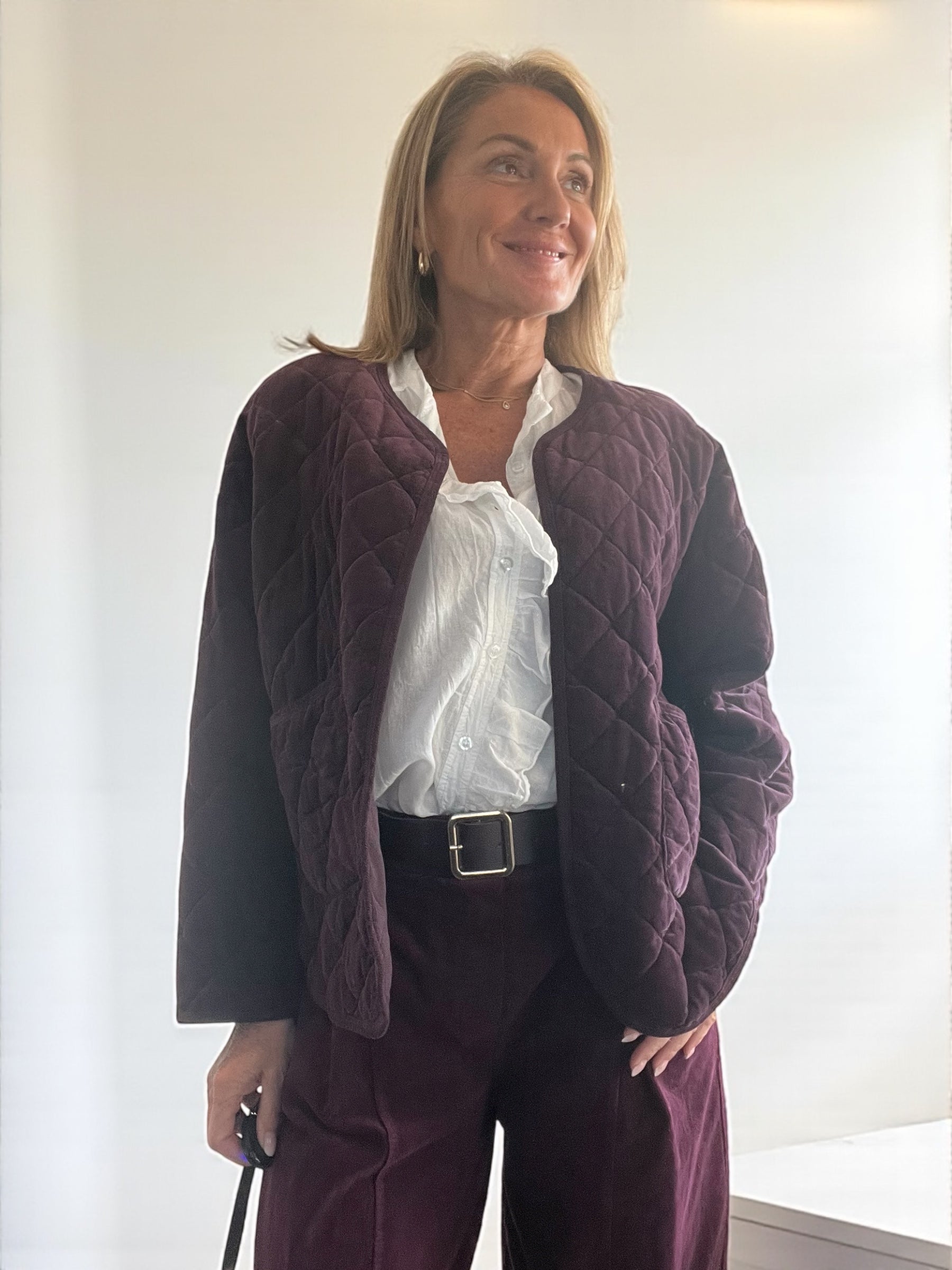 Veste Biss aubergines 🍆