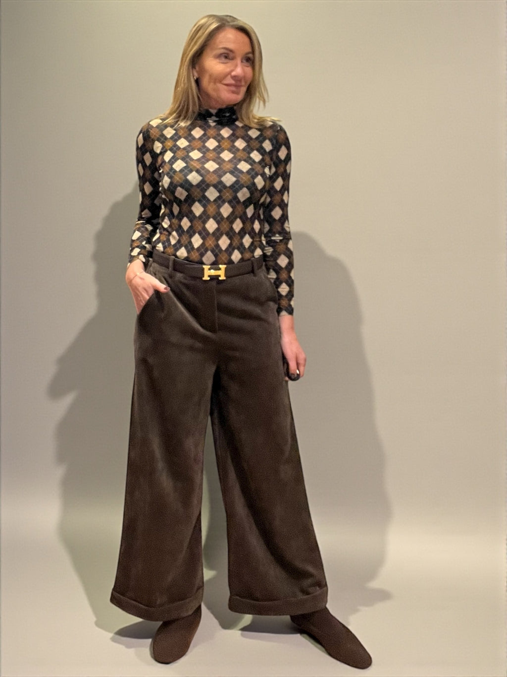 Pantalon Sirtori Choco