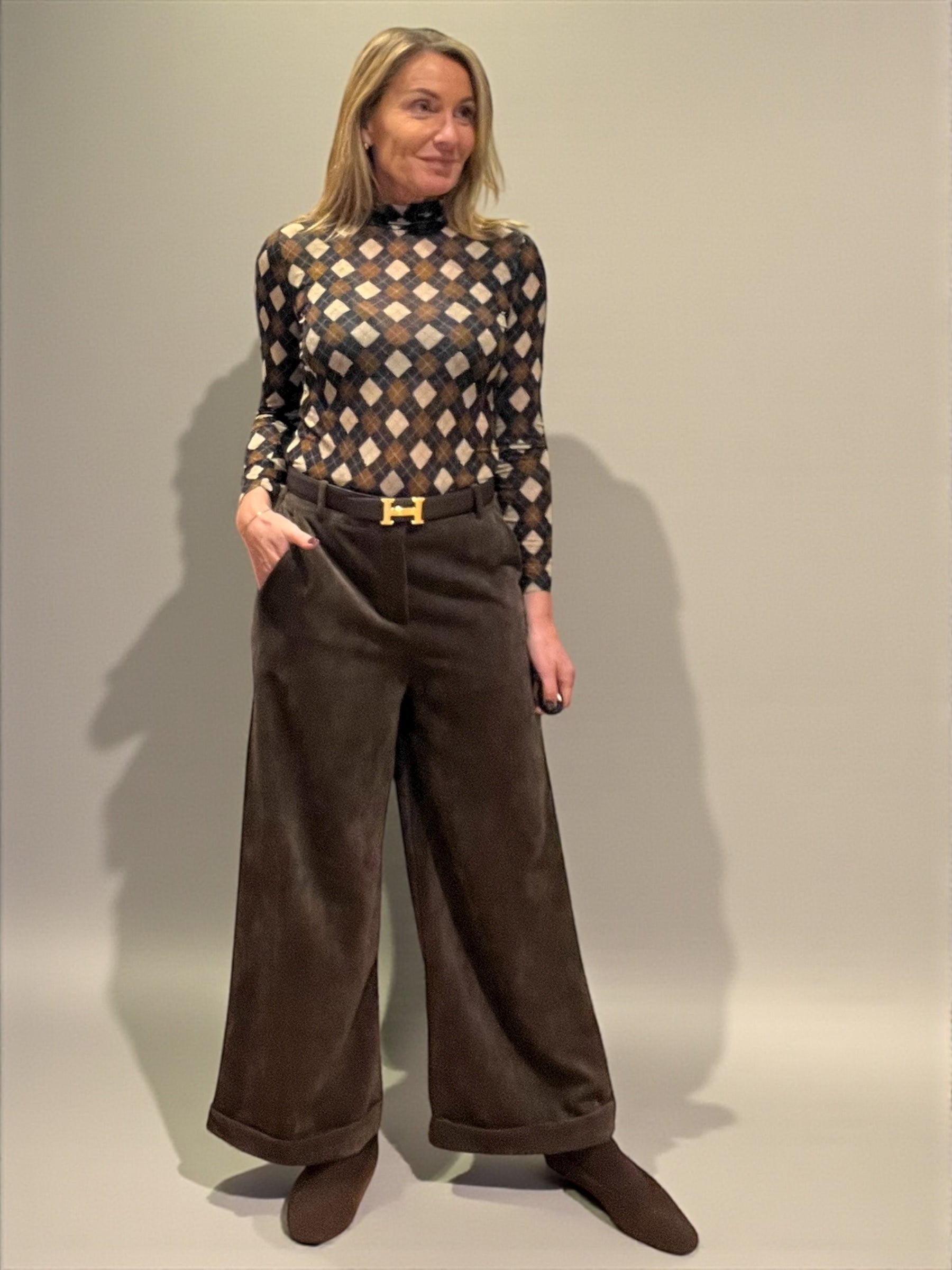 Pantalon Sirtori Choco