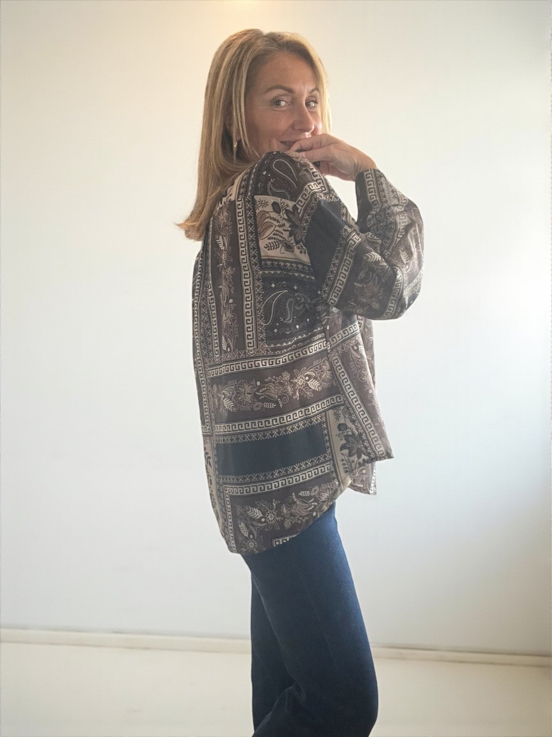 Chemisier Magda Noir