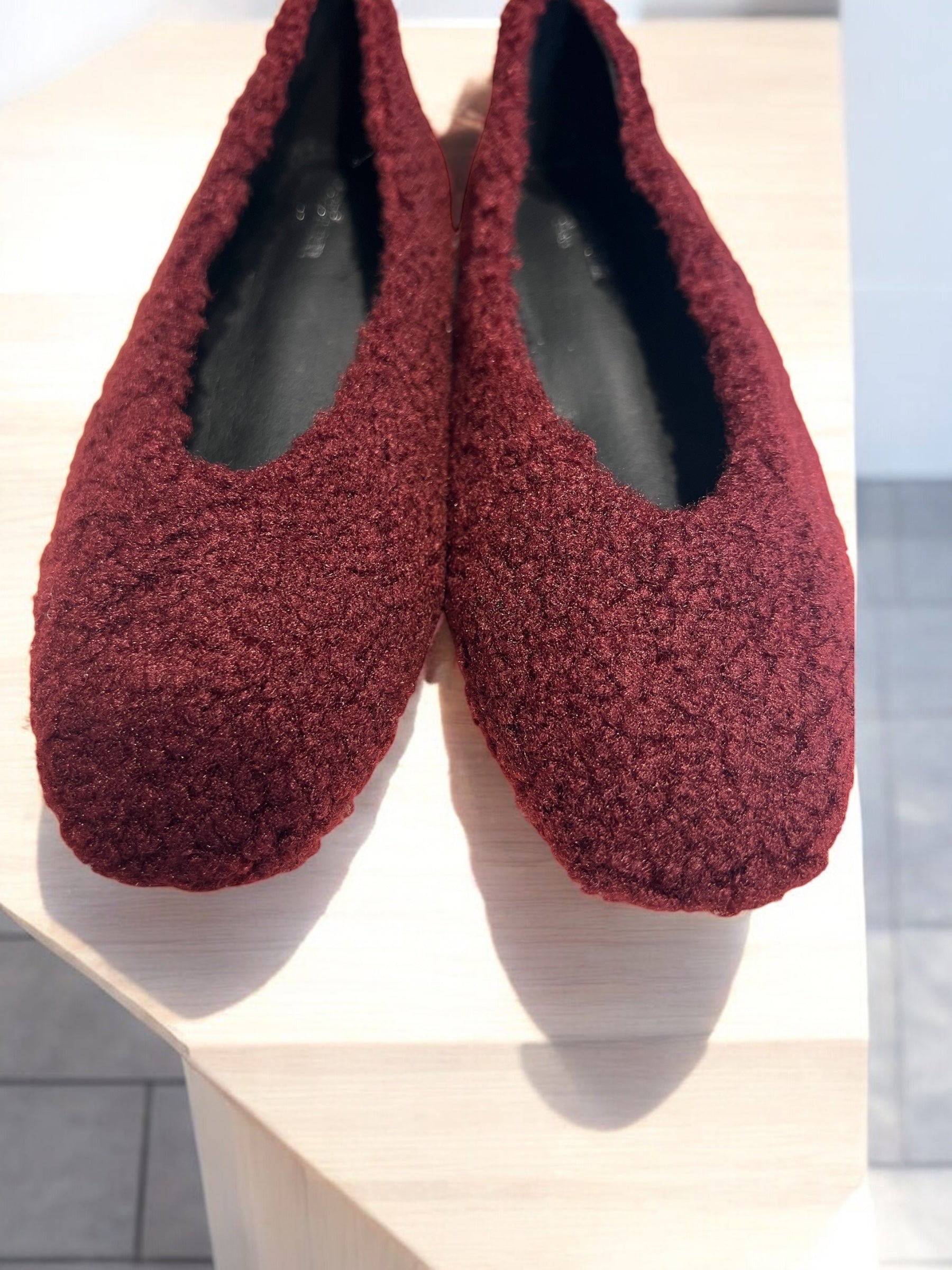 Ballerine Bordeaux