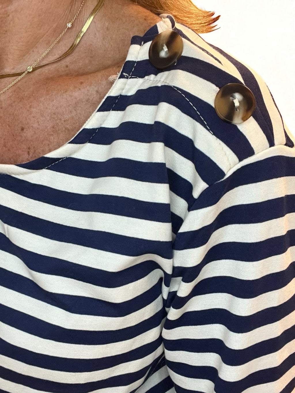 Top Marin bleu marine