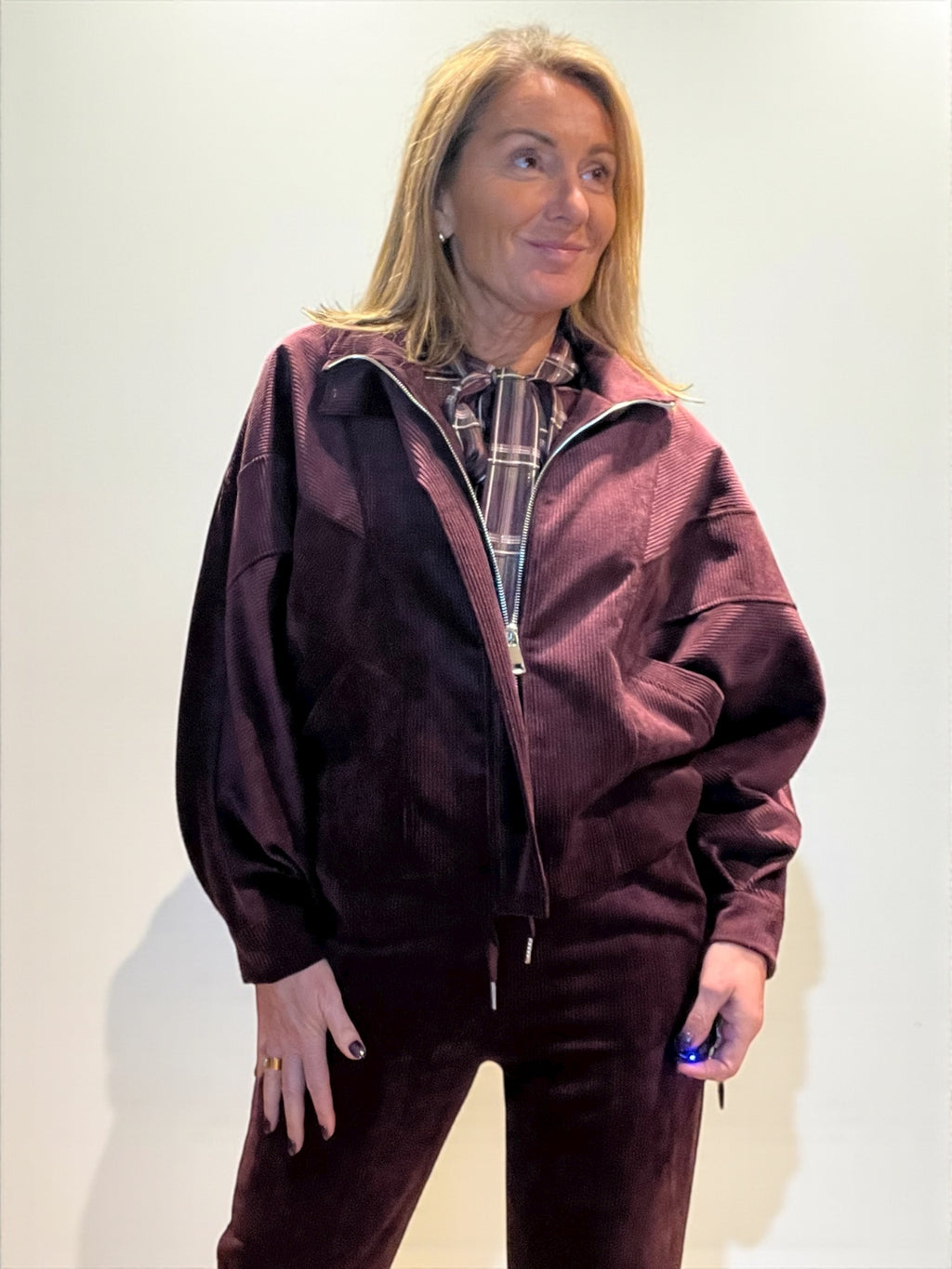 Veste Zollino Burgundy