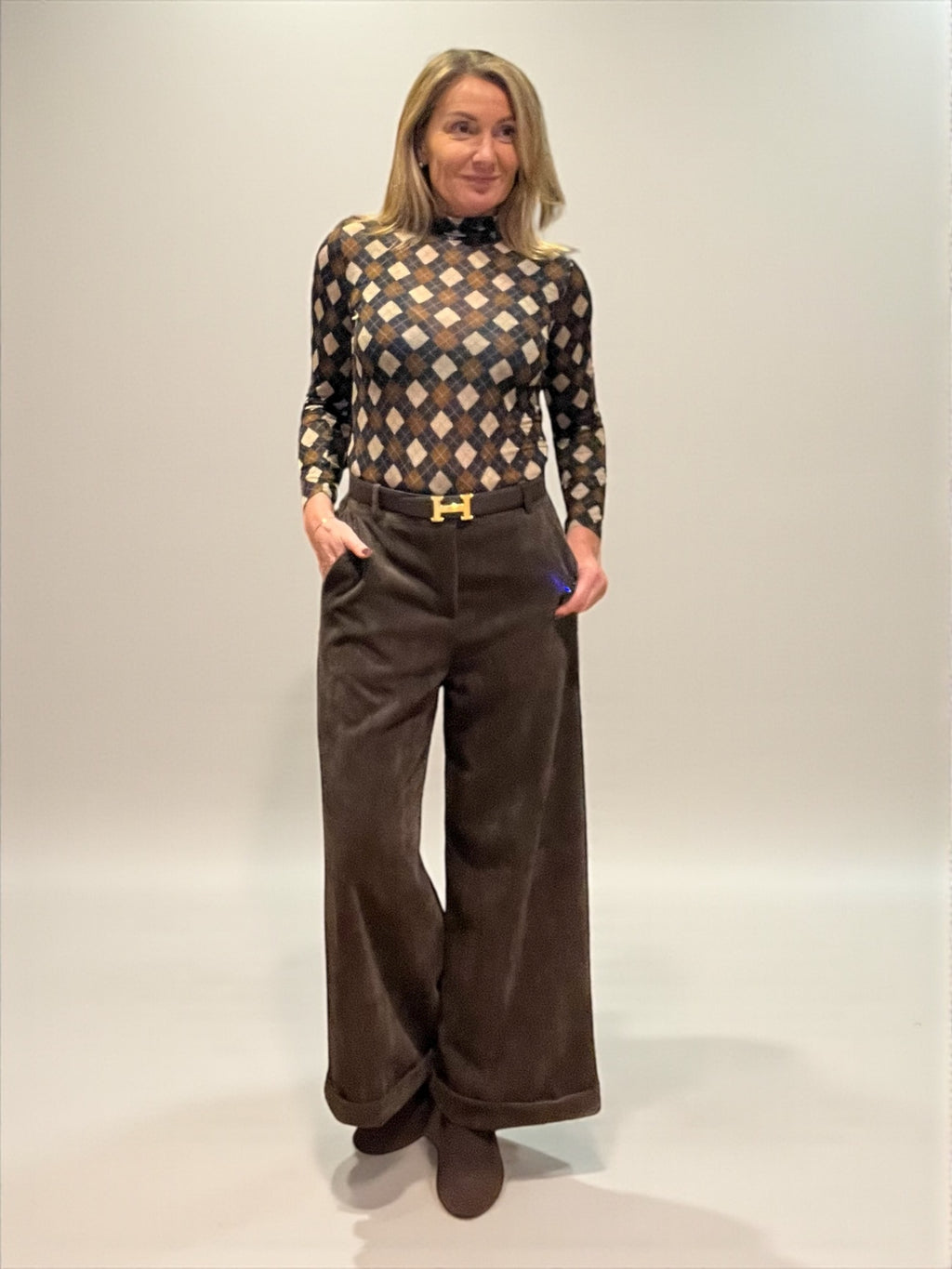 Pantalon Sirtori Choco