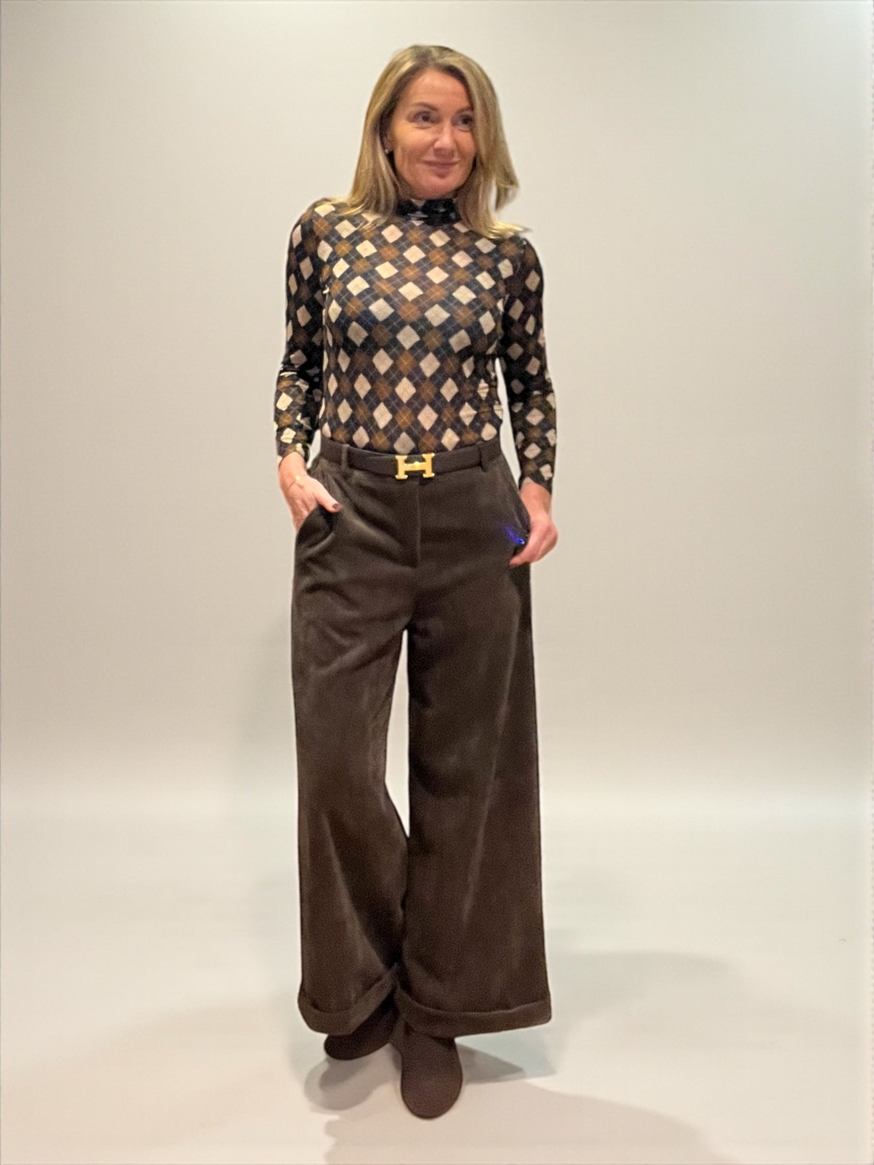 Pantalon Sirtori Choco