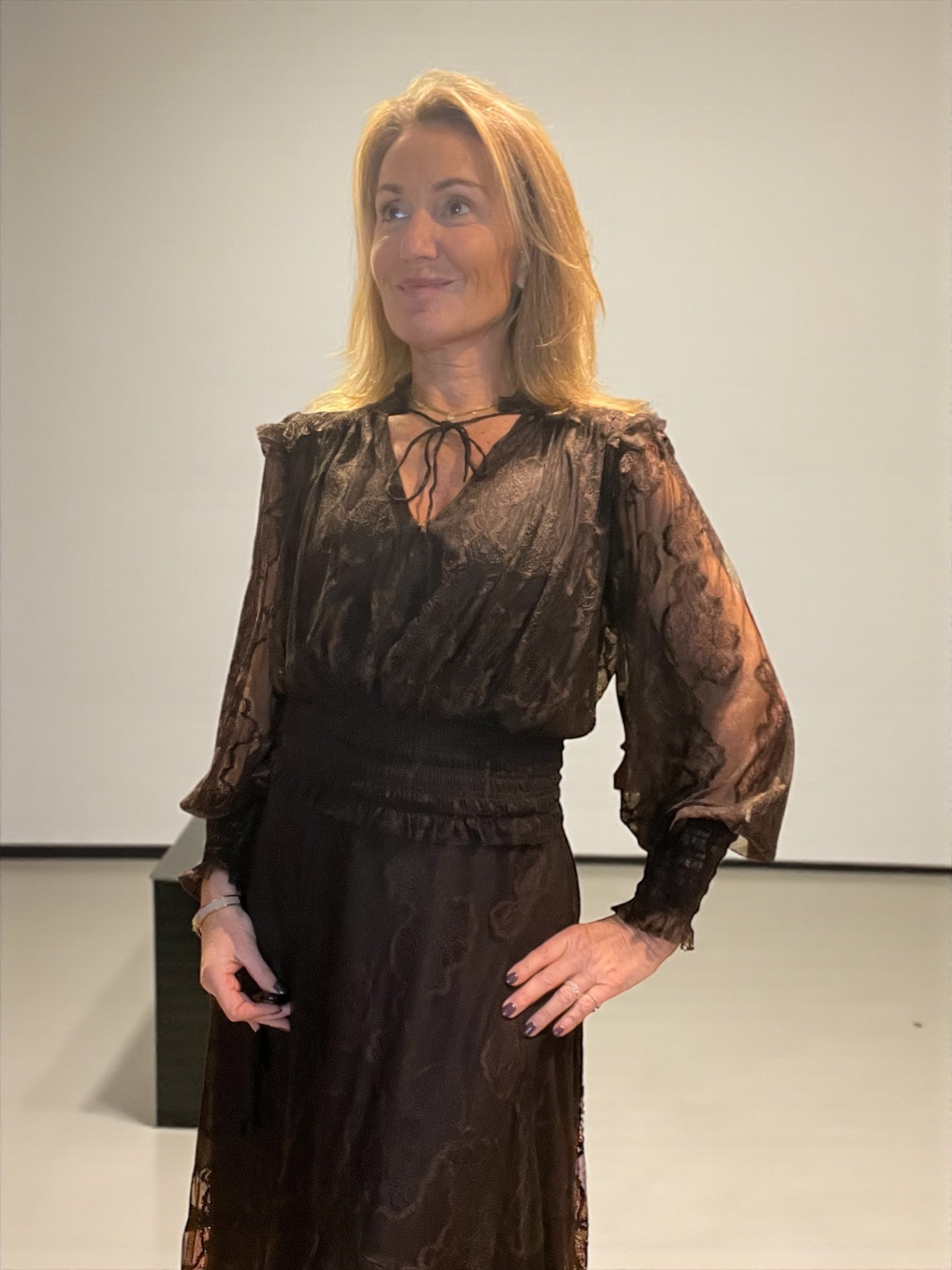 Blouse Astrida Choco