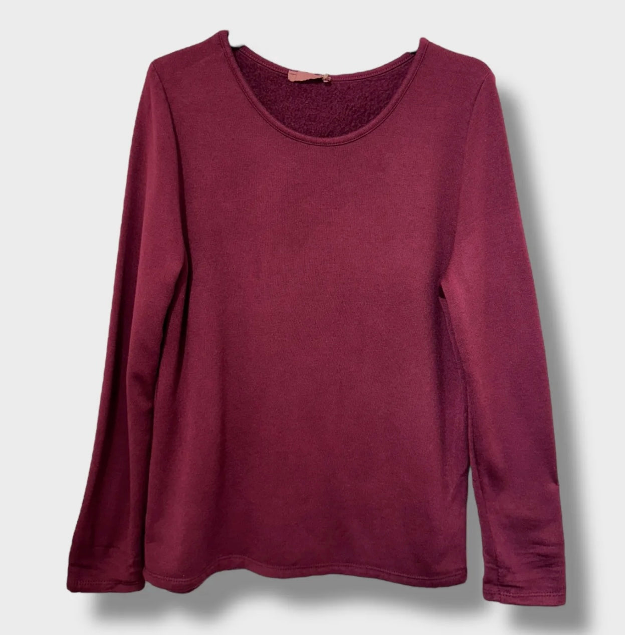 Top Polaire bordeaux
