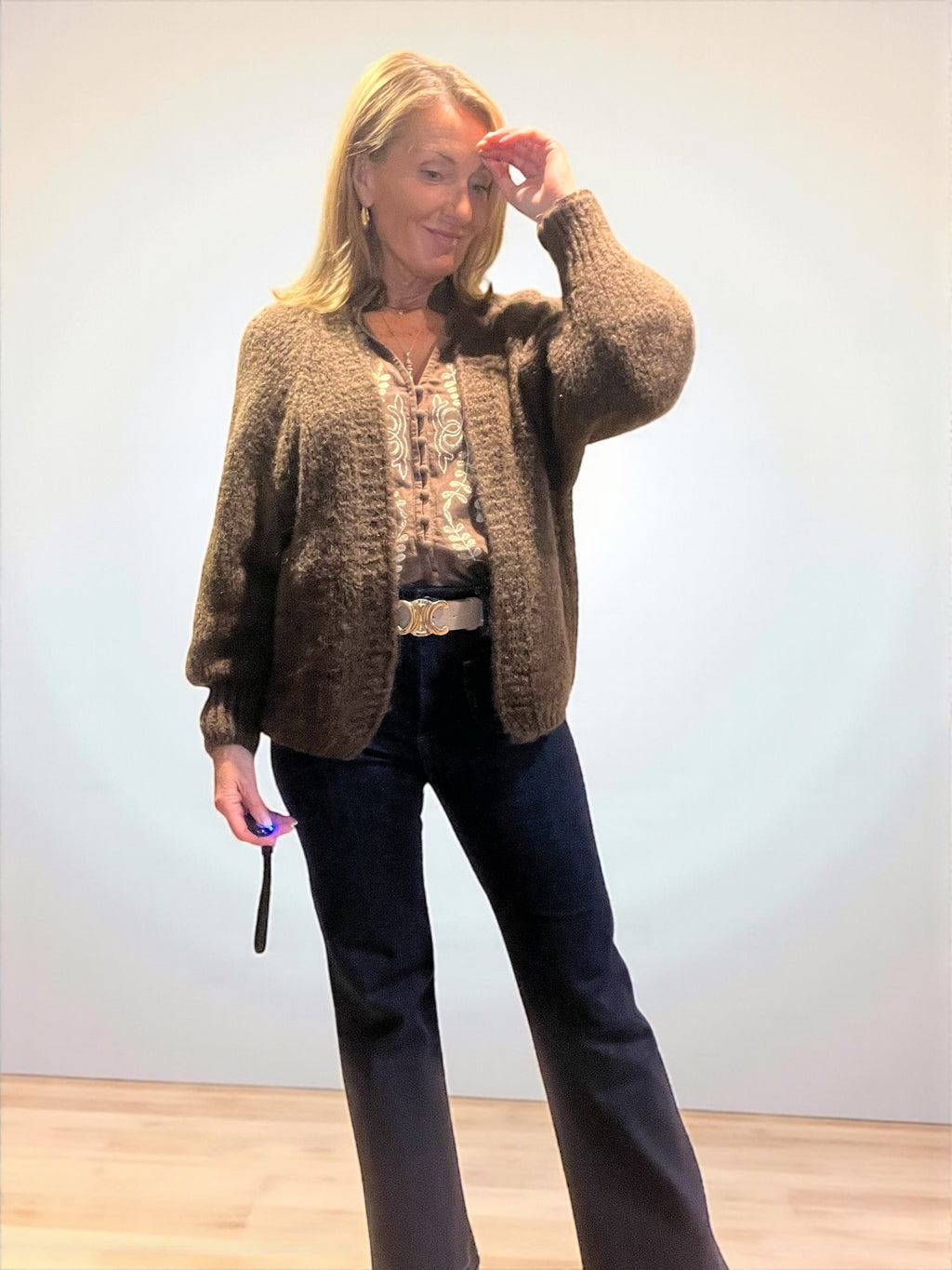 Gilet Anaëlle Choco