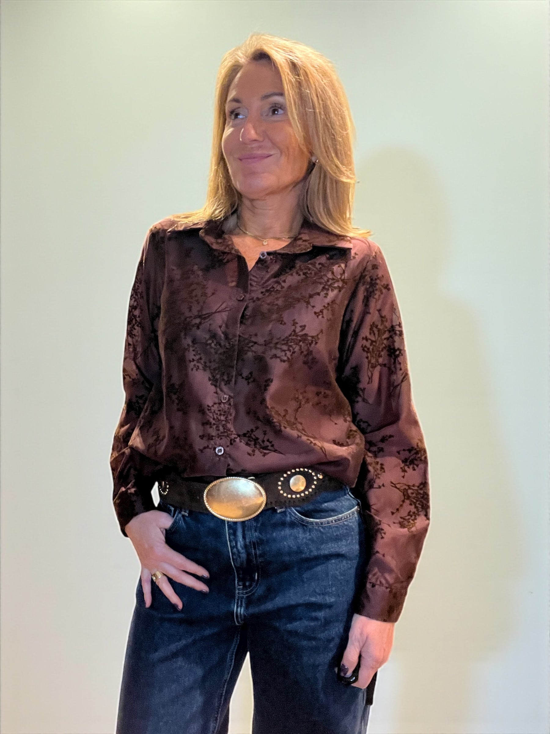 Chemisier Taviano Choco